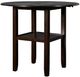 New Classic® Home Furnishings Gia 3-Piece Ebony Drop Leaf Counter Height Dining Set-2