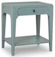 Bassett® Furniture Mayfair Lagoon Bedside Table-3