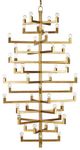 Currey & Company Andre Brass Grande Chandelier-0