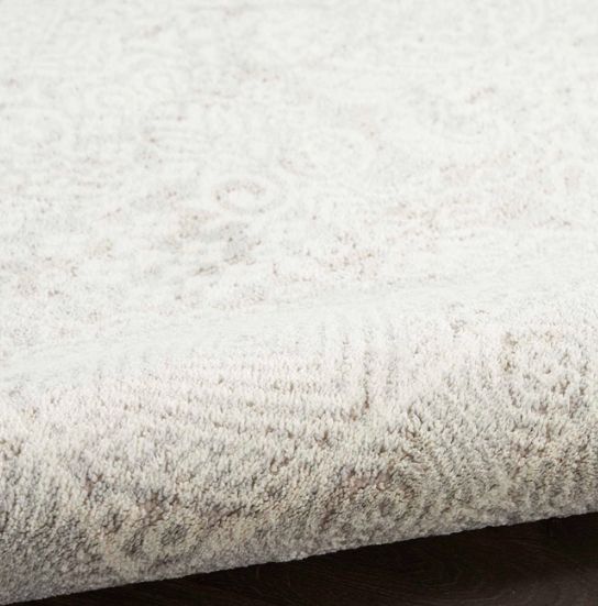 Nourison Home™ Eco Cycle Silver Ivory 5'x7' Area Rug-2