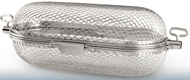 Napoleon Stainless Steel Rotisserie Grill Basket-0