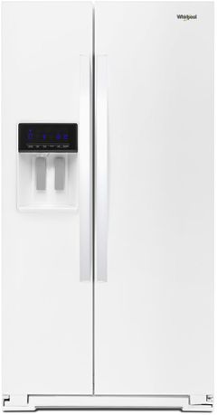 Whirlpool® 36 in. 28.5 Cu. Ft. White Side-by-Side Refrigerator