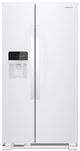 Crosley® 33" 21.41 Cu. Ft. White Side-by-Side Refrigerator -0