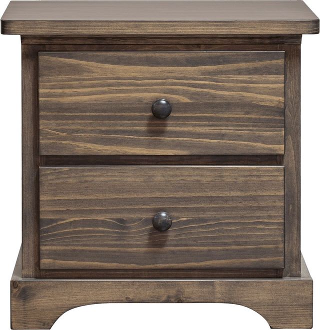 Mako Wood Furniture Inc. Polo 22" x 21.5" Nightstand-0