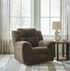 Signature Design by Ashley® Frohn Chocolate Recliner Chair-4