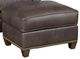 King Hickory Customizable Grant Leather Ottoman-0