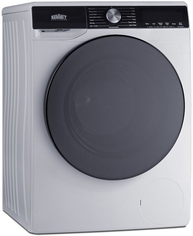 Summit® 2.3 Cu. Ft. White Front Load Washer -1