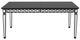 ACME Furniture Varian II Black Dining Table with Mirrored Base-1