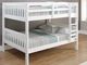 Donco Kids Austin Mission White Mission Full/Full Bunkbed-1
