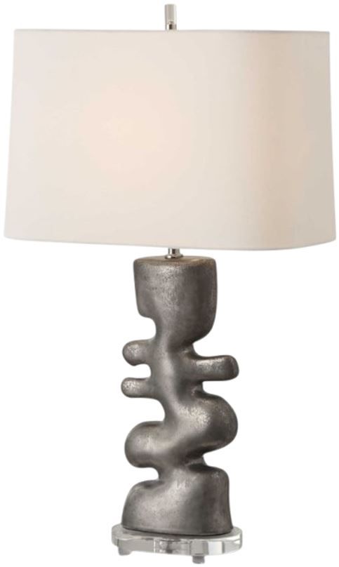 Uttermost® Free Flowing Nickel Table Lamp-3