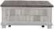 Liberty Furniture River Place Riverstone White/Tobacco Lift Top Storage Cocktail Table-1