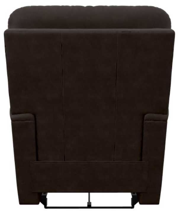 La-Z-Boy® Fulton Walnut Leather Power Wall Recliner with Headrest and Lumbar-4