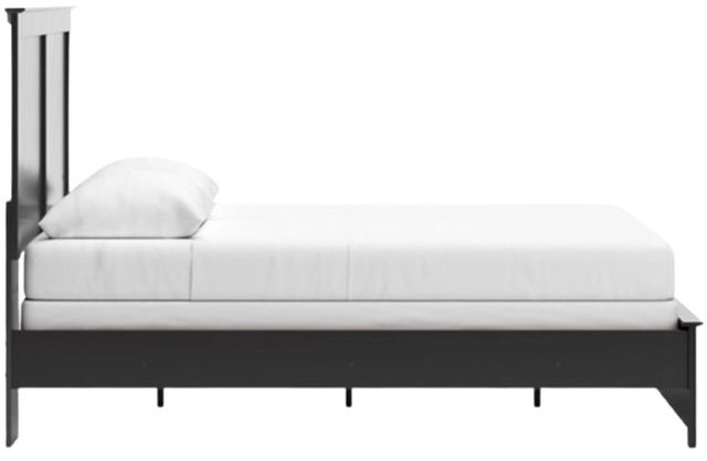 Signature Design by Ashley® Maribel Black Queen Panel Bed-2