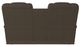 La-Z-Boy® Pinnacle Java Power Wall Reclining Loveseat with Console and Headrest-3