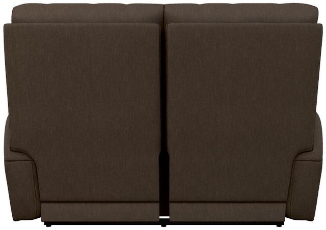 La-Z-Boy® Cassian Teak Power Reclining Loveseat with Headrest and Lumbar-4