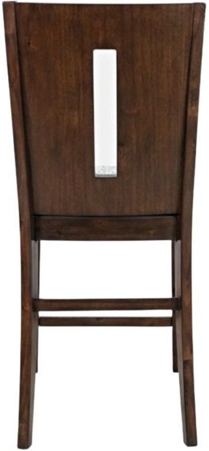 Jofran Inc. Urban Icon Merlot Slotback Counter Stool-3