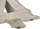 Liberty Furniture Farmhouse Reimagined Chestnut Chairside Table with Antique White Base-4