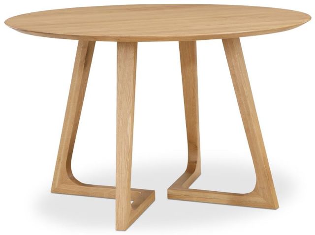 Moe’s Home Collection Godenza Natural Oak Round Dining Table-0