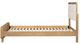 Legacy Kids Teen Theo Desert Oak/White Full Youth Upholstered Panel Bed-2