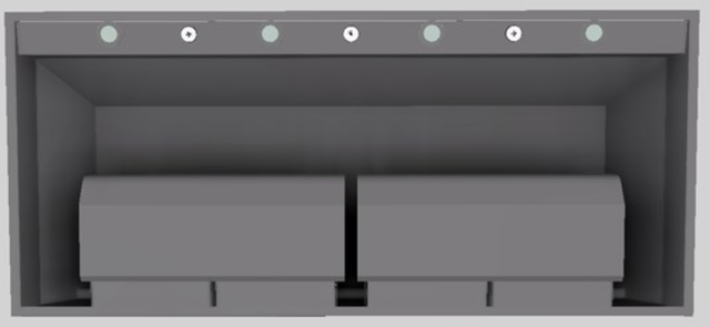 Vent-A-Hood® Designer Series 54" Gunsmoke Wall Mounted Range Hood-1