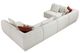 Homelegance® Franz 6-Piece Beige Modular Sectional-3