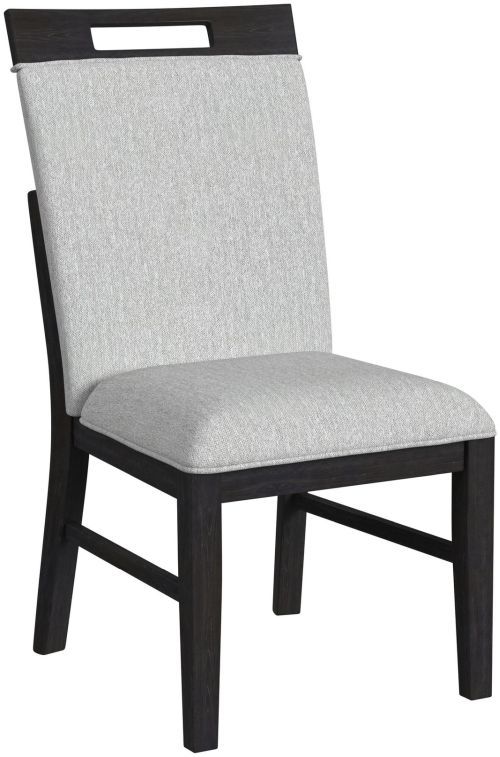 Elements International Transcend 5-Piece Charcoal/Light Gray Dining Set-3