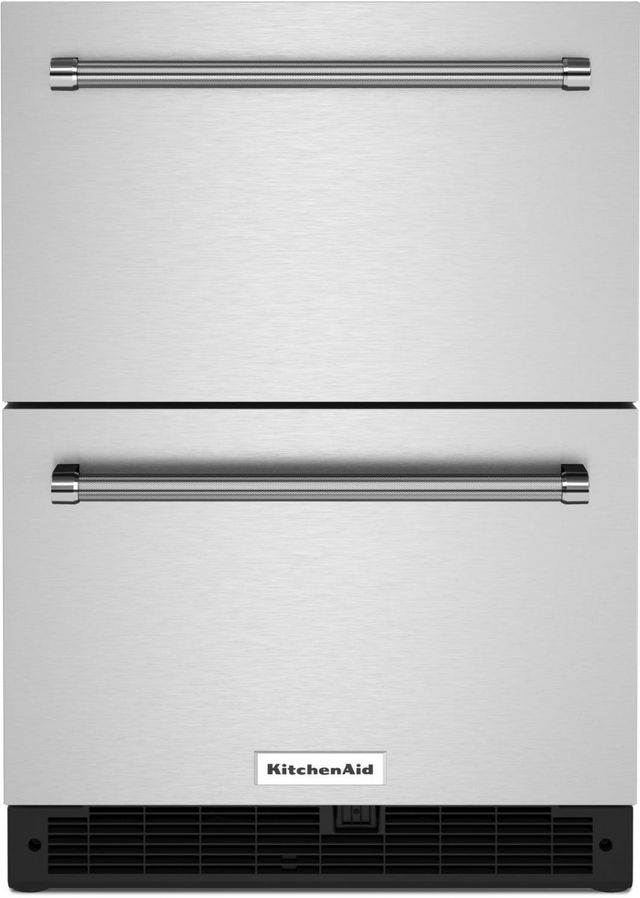 KitchenAid® 4.4 Cu. Ft. Stainless Steel Refrigerator Drawers