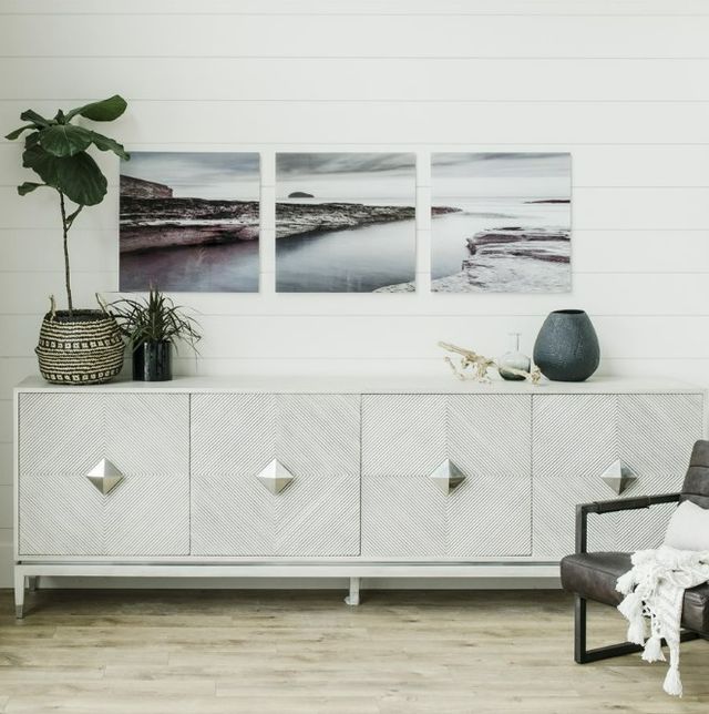 YHD Blanco Accra Off-White Large Cabinet-1