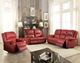 ACME Furniture Zuriel Red Manual Rocker Recliner-2