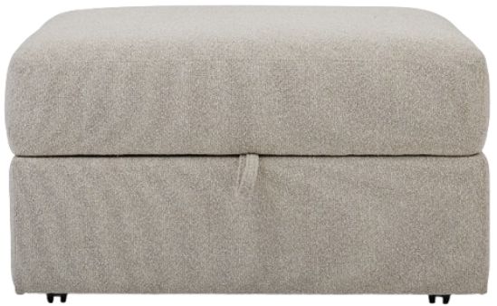 La-Z-Boy® Tahoe Ecru Storage Ottoman-1