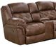 HomeStretch Frontier Espresso 3-Piece Manual Reclining Sectional-1
