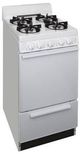Premier 20" White Freestanding Gas Range-0