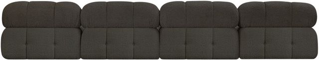 Meridian Furniture Ames 4-Piece Brown Modular Sofa-3