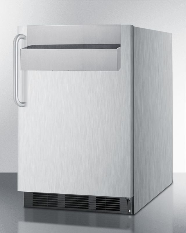 Summit® 5.5 Cu. Ft. Stainless Steel Outdoor All-Refrigerator-2