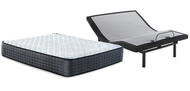 Sierra Sleep® by Ashley® Limited Edition 2-Piece Hybrid Firm and Good Adjustable Base California King Mattress Set-0