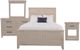 Vintage Furniture Mustang Queen Panel Bed-1