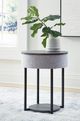 Signature Design by Ashley® Sethlen Gray Side Table with Black Base-4