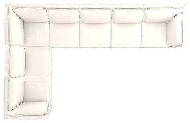 La-Z-Boy® Montrose 7-Piece Cream L-Shape Sectional-3