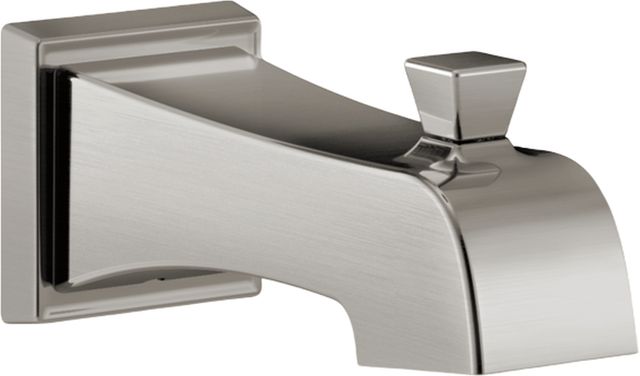 Delta Ashlyn® Stainless Pull-Up Diverter Tub Spout-0