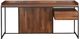 ACME Furniture Sara Sandy Black/Walnut Writing Desk-3