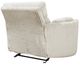Parker House® Radius Mega Ivory Extra Wide Power Glider Recliner-3