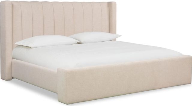 Modus Furniture Arroyo Cashew California King Upholstered Bed-0
