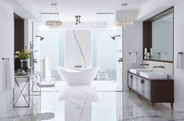 Brizo Levoir® Brilliance® Luxe Steel® Double Robe Hook-4