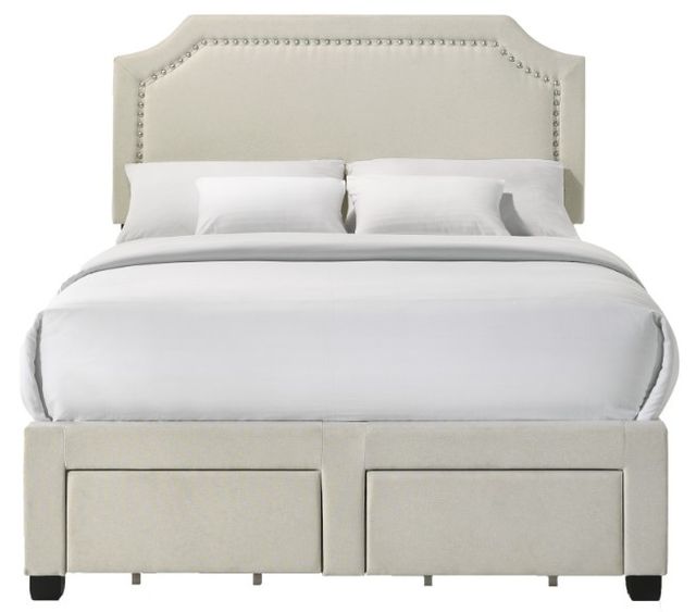 Intercon Tropic Beige Youth Full Storage Panel Bed-2