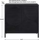 Uttermost® Beswick Black Matte Cabinet-2