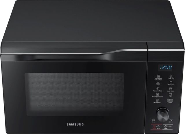 Samsung 1.1 Cu. Ft. Fingerprint Resistant Black Stainless Steel Counter Top Microwave-4