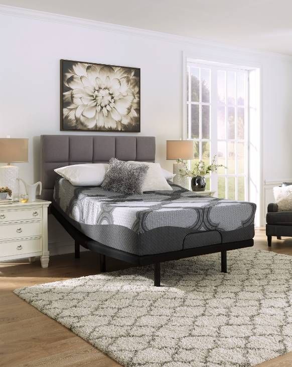 Sierra Sleep® by Ashley® 2-Piece 14" Hybrid and Adjustable Base King Mattress Set-3