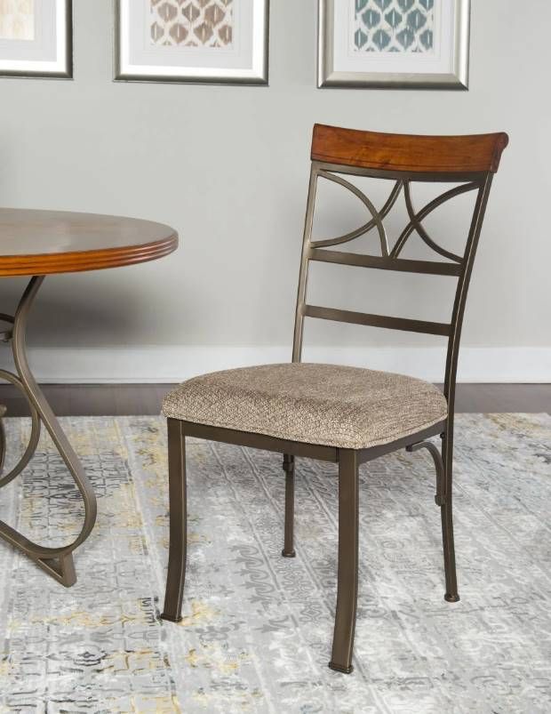Powell® Hamilton Brown Dining Chair-1