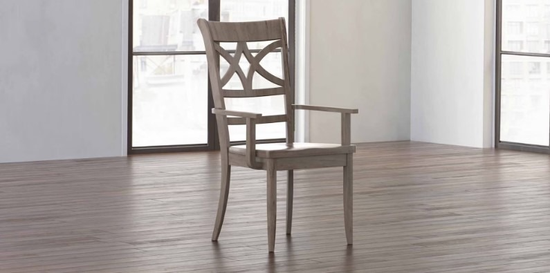 Bassett Furniture BenchMade Merrill Dining Arm Chair - Thumbnail 5