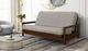 Kodiak Furniture Emily Brownstone/Natural Beauty Cloud Full Futon-1